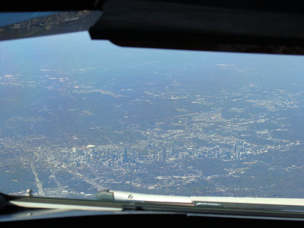 Atlanta from the air